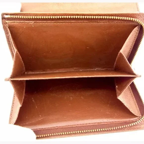 Louis Vuitton Wallet Purse Monogram Brown Woman Authentic Used - Picture 7 of 7